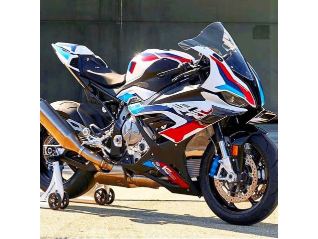 Carénage Moto BMW S1000RR 2019-2022 - Noir Blanc Bleu Rouge