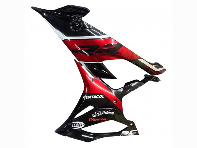 Carénages Moto BMW S1000RR 2019-2022 - Noir Rouge Foncé