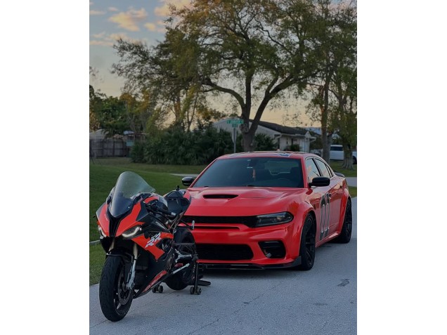 Carénages Moto BMW S1000RR 2019-2022 - Rouge Noir