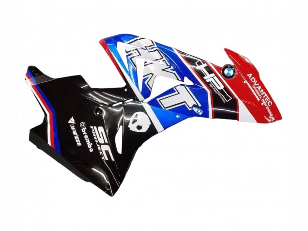 Kits Carénages Moto BMW S1000RR 2017-2018 - Blanc Bleu Rouge Noir Brillant