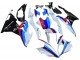 Kits Carénage Moto BMW S1000RR 2015-2016 - Blanc Rouge Bleu Noir Brillant