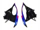 Carénages Moto BMW S1000RR 2015-2016 - Rouge Bleu Noir Noir Brillant