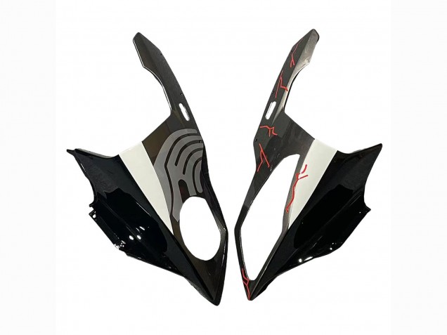 Carénage Moto BMW S1000RR 2009-2014 - Rouge Noir Brillant