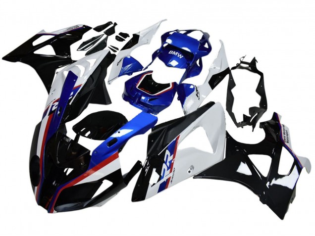 Carénage Moto BMW S1000RR 2009-2014 - Blanc Rouge Bleu Noir
