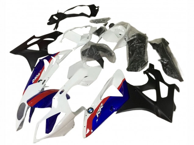 Carénages Moto BMW S1000RR 2009-2014 - Blanc Rouge Bleu Noir