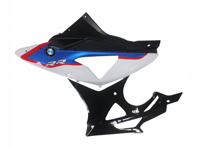 Carénages Moto BMW S1000RR 2009-2014 - Blanc Rouge Bleu Noir Brillant HP Becker Carbon