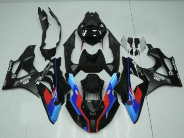 Carénages Moto BMW S1000RR 2009-2014 - Bleu Rouge Noir Mat Castrol