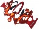 Carénages Moto Suzuki GSX600F/GSX750F 2004-2006 - Burnt Orange Blanc Logo