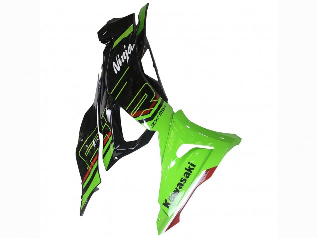 Carénages Moto Kawasaki ZX6R 2023-2025 - Vert Noir