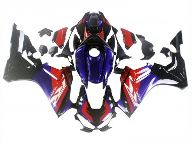 Carénages Moto Honda CBR1000RR 2017-2023 - Rouge Bleu Noir Brillant