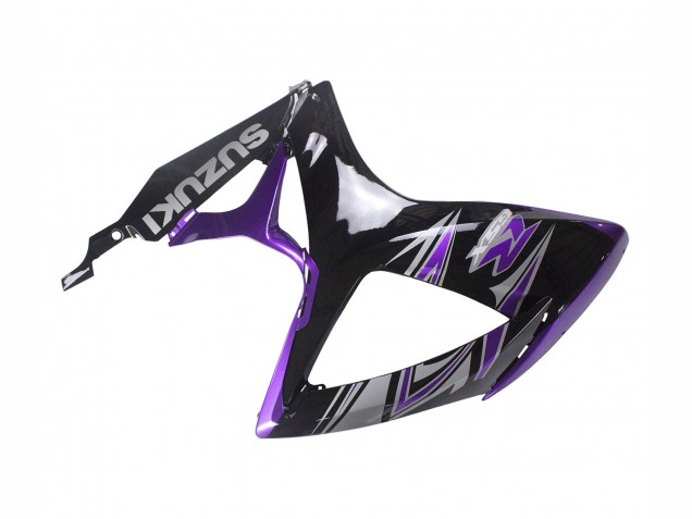 Kits Carénage Moto Suzuki GSXR 600 / GSXR 750 2006-2007 - Violet Noir Brillant