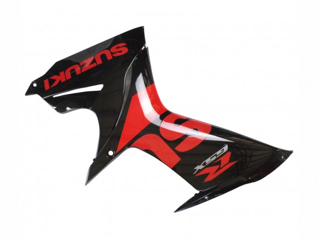 Kits Carénage Moto Suzuki GSXR 600 / GSXR 750 2011-2024 - Rouge Noir Brillant