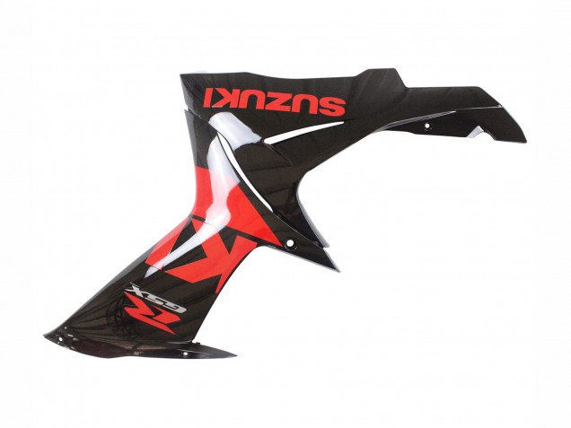 Kits Carénage Moto Suzuki GSXR 600 / GSXR 750 2011-2024 - Rouge Noir Brillant