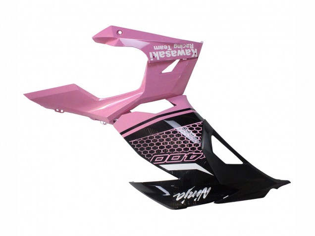 Carénages Moto Kawasaki Ninja 400 2018-2024 - Rose Noir Mat Rayon de Miel