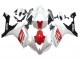 Carénage Moto Yamaha YZF 1000 R1 2007-2008 - Blanc Rouge Noir