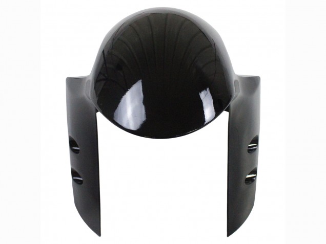 Carénage Moto Yamaha YZF 1000 R1 2009-2011 - Noir Mat Rouge Décalque