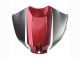 Carénages Moto Yamaha YZF 1000 R1 2009-2011 - Rouge Blanc Noir Mat