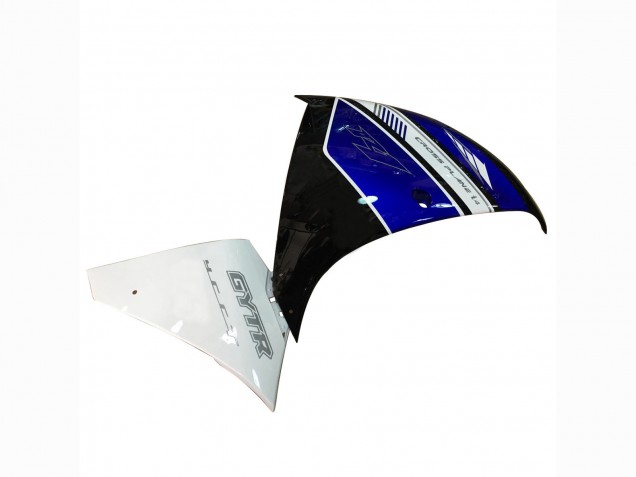 Carénage Moto Yamaha YZF 1000 R1 2012-2014 - Blanc Bleu Noir