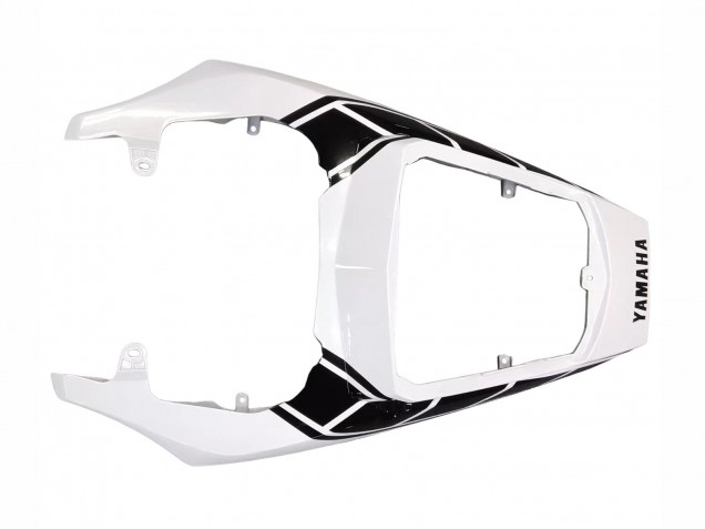 Carénage Moto Yamaha YZF R6 2003-2004 - Blanc Noir Brillant