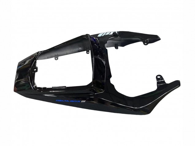 Carénages Moto Yamaha YZF R6S 2006-2009 - Bleu Noir Brillant