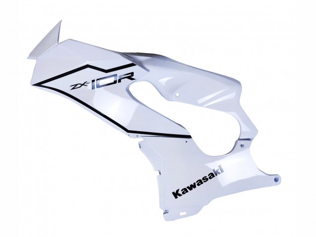 Carénages Moto Kawasaki ZX10R 2021-2025 - Blanc Noir