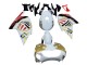 Carénages Moto Aprilia RS125 2000-2005 - Blanc Jaune Rouge