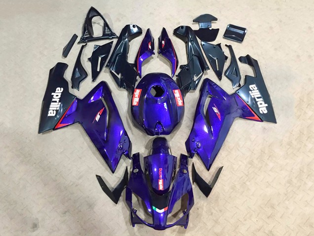 Carénages Moto Aprilia RS125 2006-2011 - Bleu Violet Noir