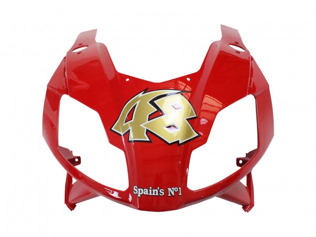 Carénages Moto Aprilia RS125 2006-2011 - Rouge Blanc Jaune Noir