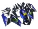 Carénages Moto Aprilia RS125 2006-2011 - Bleu Noir Vert Monstre 46