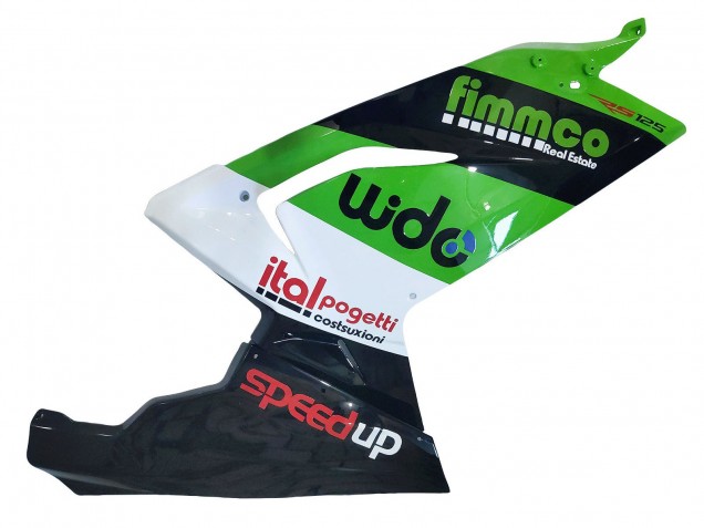 Carénage Moto Aprilia RS125 2006-2011 - Vert Blanc Noir