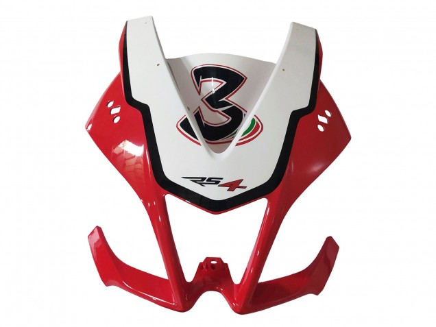 Carénages Moto Aprilia RS4 50 125 2012-2018 - Blanc Rouge Jaune Noir Brillant