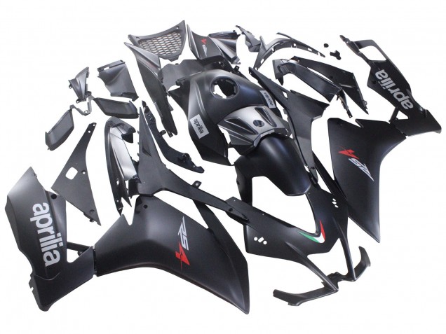 Kits Carénage Moto ABS Aprilia RS4 50 125 2012-2018 - Noir Mat