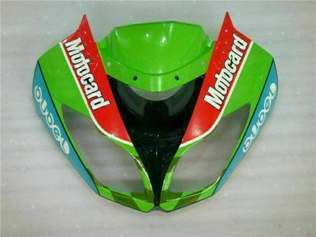 Carénages Moto Kawasaki ZX6R 2009-2012 - Vert Blanc Rouge Noir Bleu Motocard