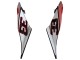 Carénages Moto Aprilia RS4 50 125 2012-2018 - Argent Rouge Noir Brillant