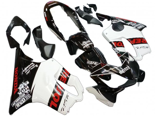 Carénages Moto Honda CBR600 F4i 2004-2007 - Blanc Noir Brillant Rouge Repsol