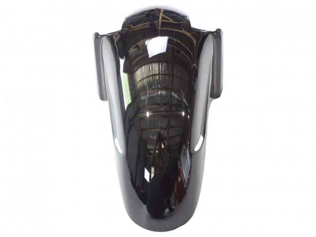 Carénage Moto Honda CBR1100XX Blackbird 1996-2007 - Noir Brillant Vert Flamme
