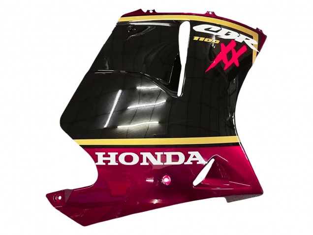 Carénages Moto Honda CBR1100XX Blackbird 1996-2007 - Noir Brillant Rouge Jaune