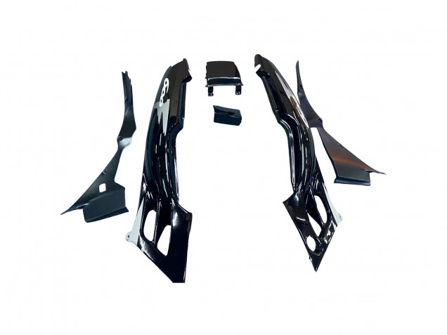 Carénages Moto Honda CBR600 F2 1991-1994 - Argent Noir Brillant