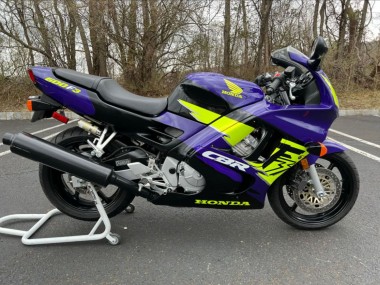 Carénages Moto Honda CBR600 F3 1995-1996 - Bleu Jaune Néon
