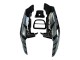 Carénages Moto Honda CBR900RR 893 1992-1993 - Argent Noir Brillant