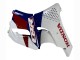 Carénages Moto Honda CBR900RR 893 1992-1993 - Blanc Rouge Bleu Foncé