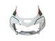 Carénages Moto Honda CBR900RR 893 1996-1997 - Blanc Vert Gris Noir Brillant Castrol