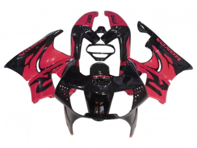 Carénages Moto Honda CBR900RR 919 1998-1999 - Rose Noir Brillant
