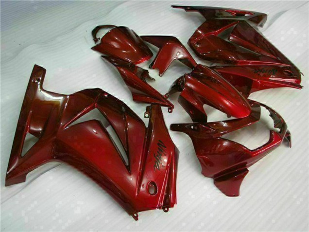 Carénages Moto Kawasaki EX250 2008-2012 - Rouge Marron