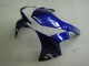 Kits Carénage Moto Honda CBR900RR 954 2002-2003 - Bleu Noir Brillant