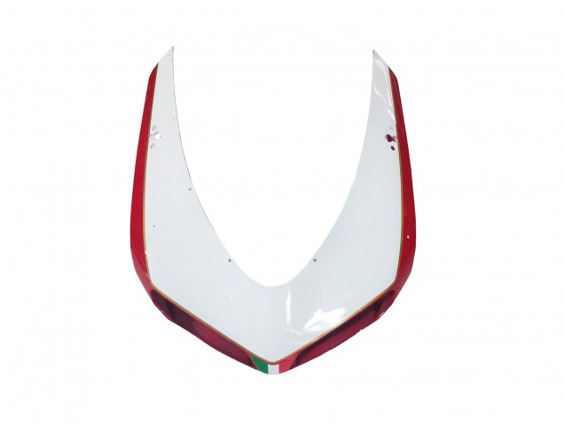 Carénages Moto Ducati 1098 2007-2014 - Blanc Rouge Noir Brillant