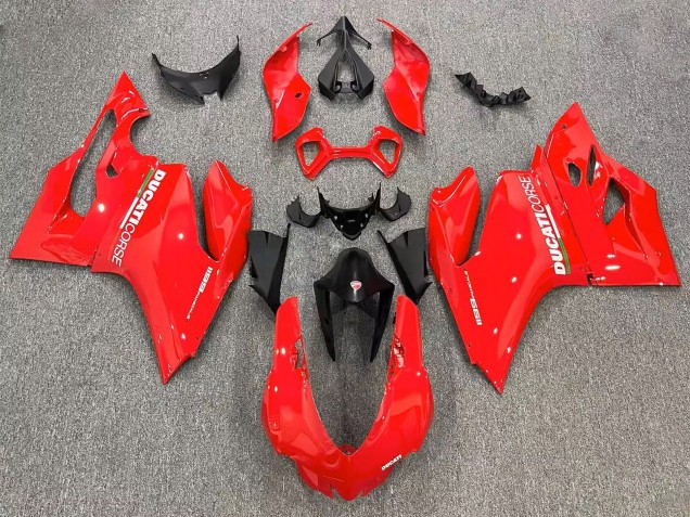 Kits Carénage Moto ABS Ducati 1199 2011-2014 - Rouge