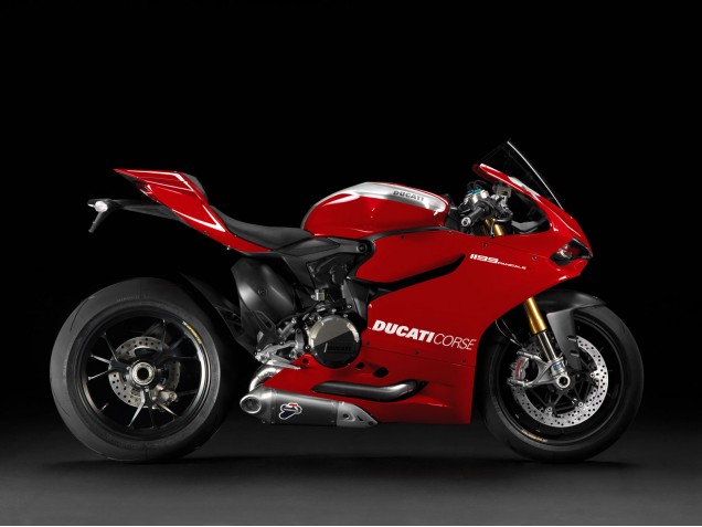 Carénage Moto Ducati 1199 2011-2014 - Rouge