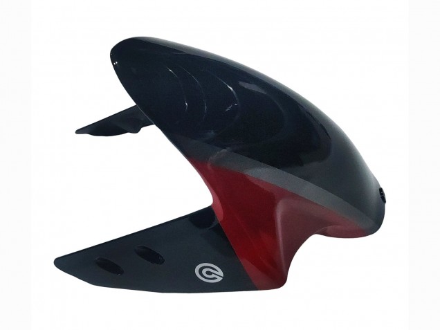 Carénages Moto Ducati 1199 2011-2014 - Rouge Argent Noir