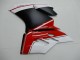 Carénages Moto Ducati 1199 2011-2014 - Blanc Rouge Noir Mat